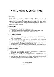 Karakteristik keluarga balita dengan berat badan dibawah garis merah. Pdf Kartu Menuju Sehat Kms Diana Yuli Academia Edu