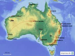 Explore the best of australia with a 12 month visa. Stepmap Work Travel Australia Landkarte Fur Australien
