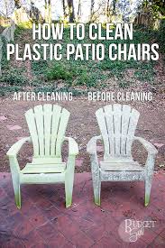 How To Clean Plastic Patio Chairs In 2020 Plastic Patio Chairs Plastic Patio Furniture Patio Furniture Chairs