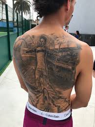 Khalid 10 734.855 views3 year ago. Footballers And Back Tattoos