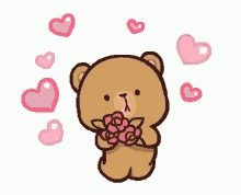 Cute Bear Gifs Tenor The perfect twoteddybears loveyou holdingheart animated gif for your conversation.