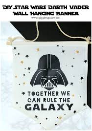 Download Diy Star Wars Darth Vader Canvas Wall Banner Giggles Galore