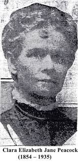 Clara Elizabeth Jane Peacock Watson (1856-1935)