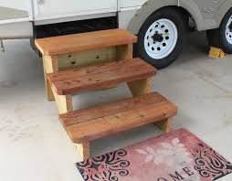 Custom Stairs That Can Be Used As Rv Stairs Free Standing Stairs And Deck Stairs Diy Stairs Outdoor Wooden Steps Outdoor Patio Stairs