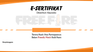 Template sertifikat rome fontanacountryinn com. Pengen Buat Turnamen Ini Kumpulan Sertifikat Polosan Ff Dafunda Com