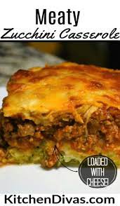 Zucchini And Meat Casserole Zucchini Casserole Dessert Recipes Easy Homemade Recipes