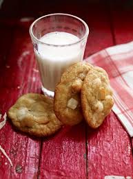 Biscuits Au Chocolat Blanc Et Aux Noix De Macadam Ricardo Recipe White Chocolate Macadamia Macadamia Cookies White Chocolate Macadamia Cookies