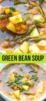 This Colorful Green Bean Is Delicious For Any Time Of The Year It Is Easy Budget Friendly Green Bean Recipes Soup Green Beans Soup Canned Green Bean Recipes