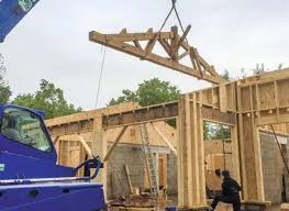 auto construction d une maison passive a ossature bois en 2021 construction bois maison ossature bois ossature bois