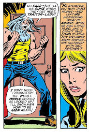 JOHN BUSCEMA with Tom Palmer in 1974 AND A MOMENT LATER, IT REARS ITS  HEAD... ...ΑΝΠ SHE SCREAMS. ...THE LOG MOVES. תוק AN UNDERSTANDABLE  REACTION, OF COURSE... أ so CALL-- CALL--BUT BUT