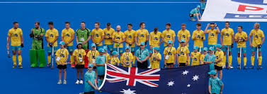 The national colours of australia are green and gold. News Hockey Australia