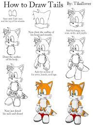 Image Result For How To Draw Tails How To Draw Sonic Drawings Character Drawing