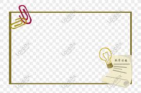 Download Yellow Paper Clip Border Illustration Png Image Picture Free Download 611748651 Lovepik Com PSD Mockup Templates