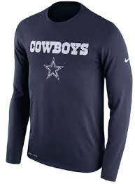 Dallas Cowboys Nike Dri Fit Essential Lockup Long Sleeve Performance T Shirt 36 95 Black Long Sleeve Shirt Long Sleeve Tshirt Men Long Sleeve Shirts