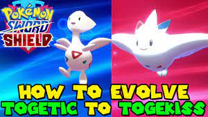 › what does togetic evolve into. How To Evolve Togetic To Togekiss In Pokemon Sword Shield Youtube