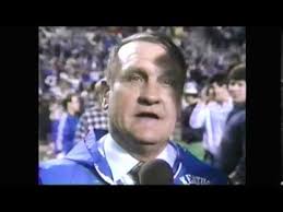 Jerry Claiborne Victory Speech After Leading University of Kentucky to 1984  Hall of Fame Bowl Win