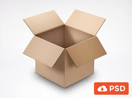 Cardboard Box Download Free Psd And Html Cardboard Box Tape Art Cardboard