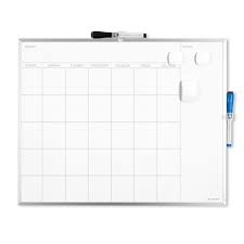 U Brands Magnetic Dry Erase Calendar Board 16 X 20 Silver 735u Walmart Com In 2020 Dry Erase Board Calendar Magnetic Dry Erase Calendar Dry Erase Calendar