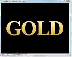 Maybe you would like to learn more about one of these? Gold Plated Text Effect In Photoshop