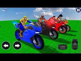 Juego De Motos Para Ninos Carrera De Motos Super Heroes Downhill Racing Youtube Ninos En Moto Carreras Super Heroe