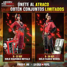 Ahora o nunca (the bucket list) alexander: Free Fire X La Casa De Papel Unete Garena Free Fire Facebook