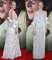 3 Alternatives To Emma Stone S Louis Vuitton Embellished Cold Shoulder Dress