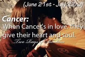 'i hope next time you let me complete two sentences': Can Two Cancers Date