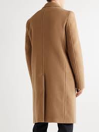 Camel hair has two components: Camel Camel Hair Coat Mr P Mr Porter