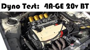 Are u know dyno test? How Much Power Does A 4age 20v Blacktop Make Youtube