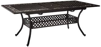 Make it a daily event with a beautiful aluminum patio dining table. Christopher Knight Home Outdoor Expandable Patio Dining Table 64 81 Cast Aluminum Shiny Copper Buy Online In Antigua And Barbuda At Antigua Desertcart Com Productid 146004987