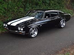 Black Custom 1970 Chevelle Ss Pin On Classic Cars