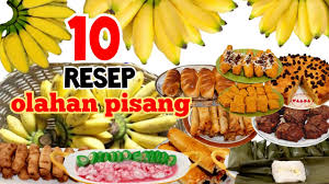Berikut ini lima resep olahan pisang yang enak dan simpel. 10 Resep Olahan Pisang Ide Jualan Olahan Pisang Youtube