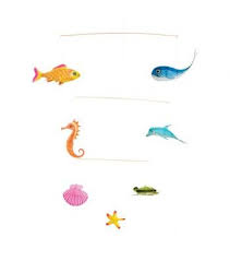 Mobile Poissons Petit Pan Vivre En Multicolore Change Bebe Petit Sac A Langer