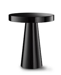 Davidson London The Mushroom Table In High Gloss Black Lacquer British Furniture British Furniture Design Furniture Side Tables