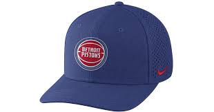 Last summer, troy weaver took over a detroit pistons team in need of an overhaul. Nike Synthetic Detroit Pistons Aerobill Classic99 Adjustable Nba Hat Blue For Men Lyst
