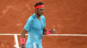 This purple gear was expected to be rafas colours for the now cancelled 2020 clay court swing. French Open Rafael Nadal Battles Past Jannik Sinner In Late Night Roland Garros Quarter Final Sporting News Australia