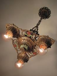 Classic Restored Antique 1930s Virden Winthrop 3 Light Fixture Pair Available Antique Light Fixtures Light Fixtures Antique Lighting