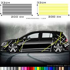 Streifen Aufkleber Fur Alle Automarken Car Tattoo Seitenaufkleber Dekor Style Auto Aufkleber Rennstreifen Aufkleber