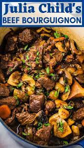 Julia Child S Boeuf Bourguignon Glorious Braised Perfection Recipe Beef Bourguignon Bourguignon Recipe Julia Child Recipes