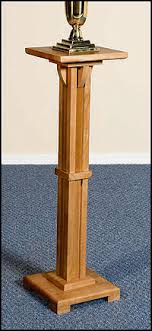 Altar Flower Stand Clergy Apparel Church Robes Standard wood finishes shown on red oak are: