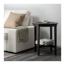 Malmsta Beistelltisch Schwarzbraun Black Side Table Ikea Side Table Bedroom Night Stands