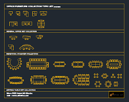 Download free dwg files, autocad blocks and details. Free Cad Blocks Office Furniture Collection 12