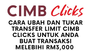 There is no daily transfer limit to own account transfer. Cara Ubah Transfer Limit Transaction Limit Cimb Clicks Change Transfer Limit Cimb Clicks Youtube