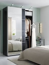 Mirrored Wardrobe Doors Like Auli For Pax Are Clever Small Space Multi Taskers They Hide Your Clothes Mirrored Wardrobe Doors Ikea Wardrobe Wardrobe Doors