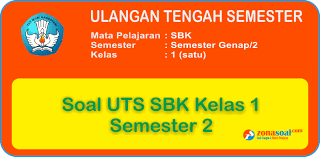 Adapun komponen dalam naskah soal ujian praktek sekolah us kls vi sd tahun pelajaran 20192020 diantanya. Soal Uts Seni Budaya Dan Keterampilan Sbk Kelas 1 Semester 2 Terbaru