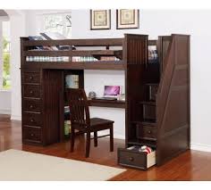 Staircase full loft bed | kids youth loft beds with stairs. Bunk Bed With Stairs Factory Bunk Beds