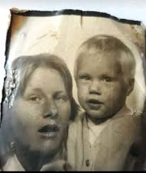 This is a photo of my mum could someone please clear it up thank you