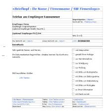 18 kostenlose vorlagen, um stundenpläne in pdf zu erstellen und auszudrucken. Kurzbrief Fur Den Faxverkehr Zum Sofort Download