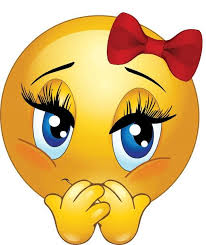 Shy Girl | Funny emoji, Emoji images, Funny faces pictures