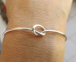 Sterling Silver Love Knot Bracelet Maid Of Honor Knot Etsy In 2020 Adjustable Silver Bracelet Minimalist Jewelry Minimalist Bracelet